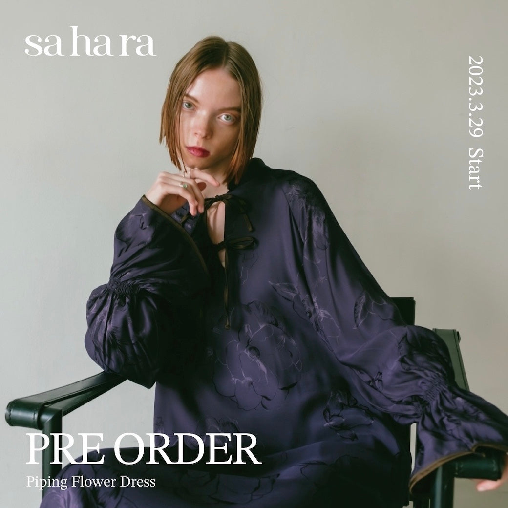 sahara 予約販売のお知らせ｜2023.3.29 wed. – MARTE