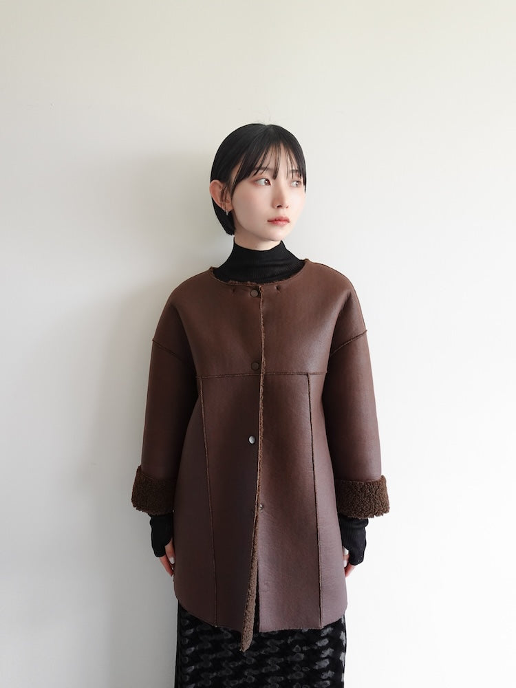 モデル身長:162cm / カラー:KhakiBrown