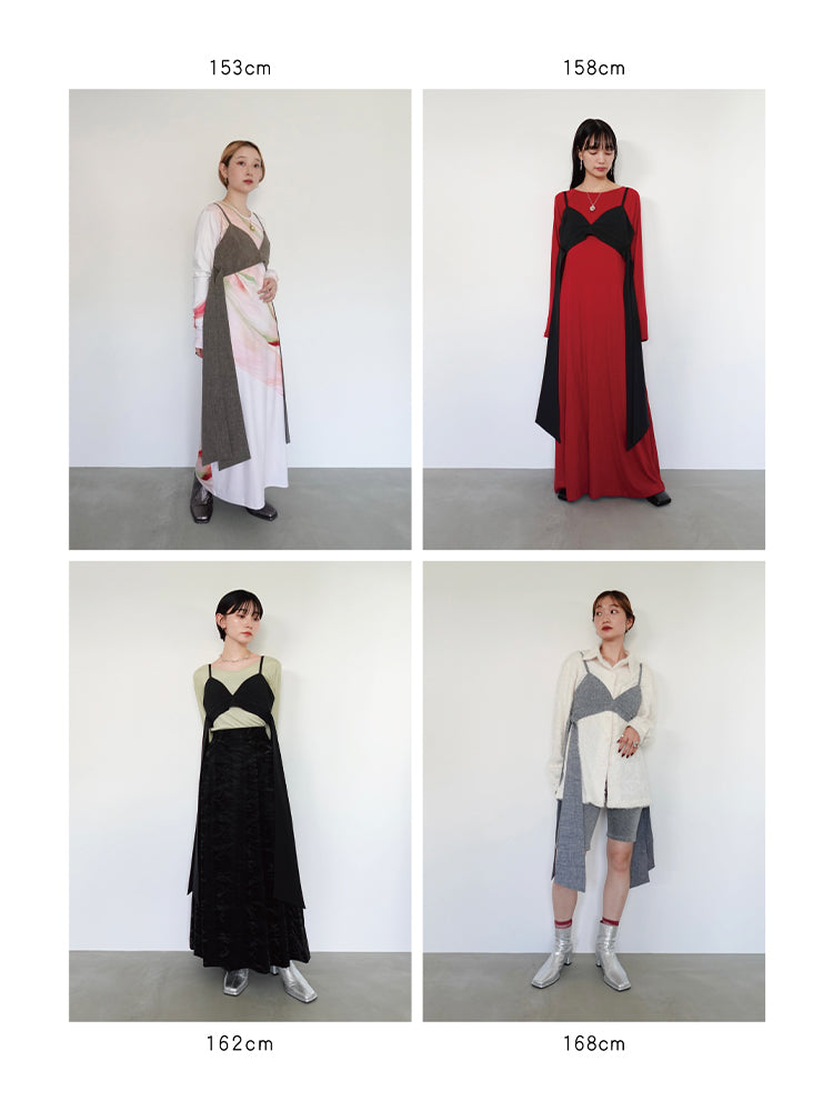 【WEB限定】Side Ribbon Bra Bustier