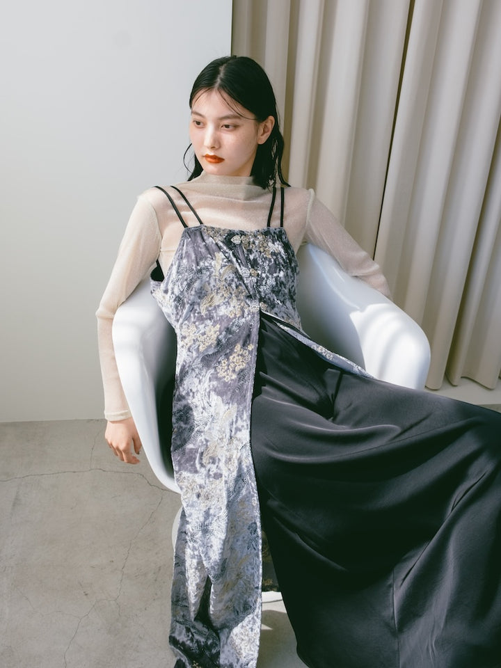 モデル身長:173cm / カラー:BlueGray