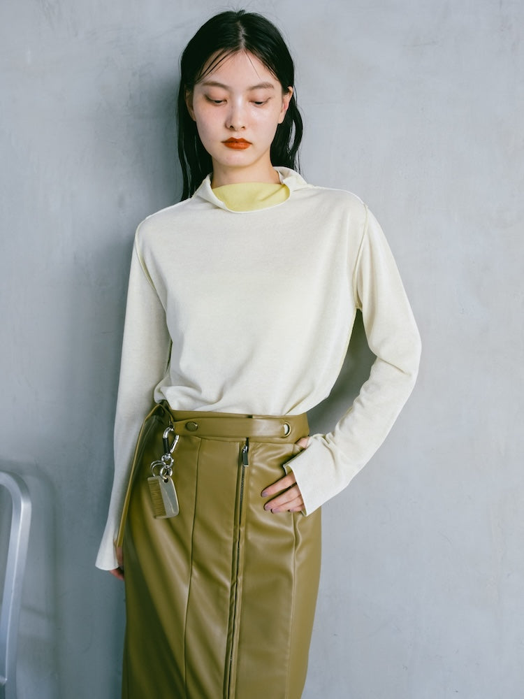 モデル身長:173cm / カラー:White×Yellow
