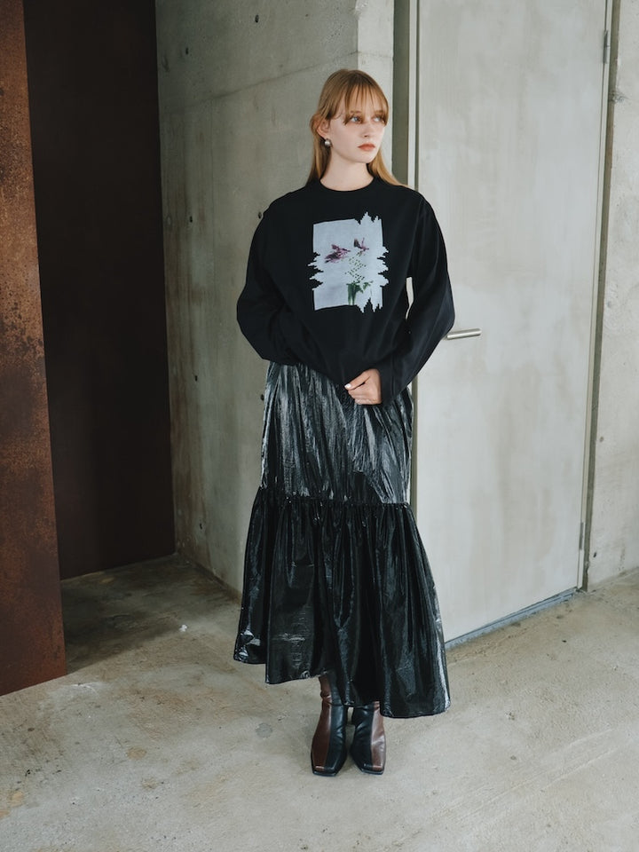 モデル身長:174cm / カラー:Black Pixely