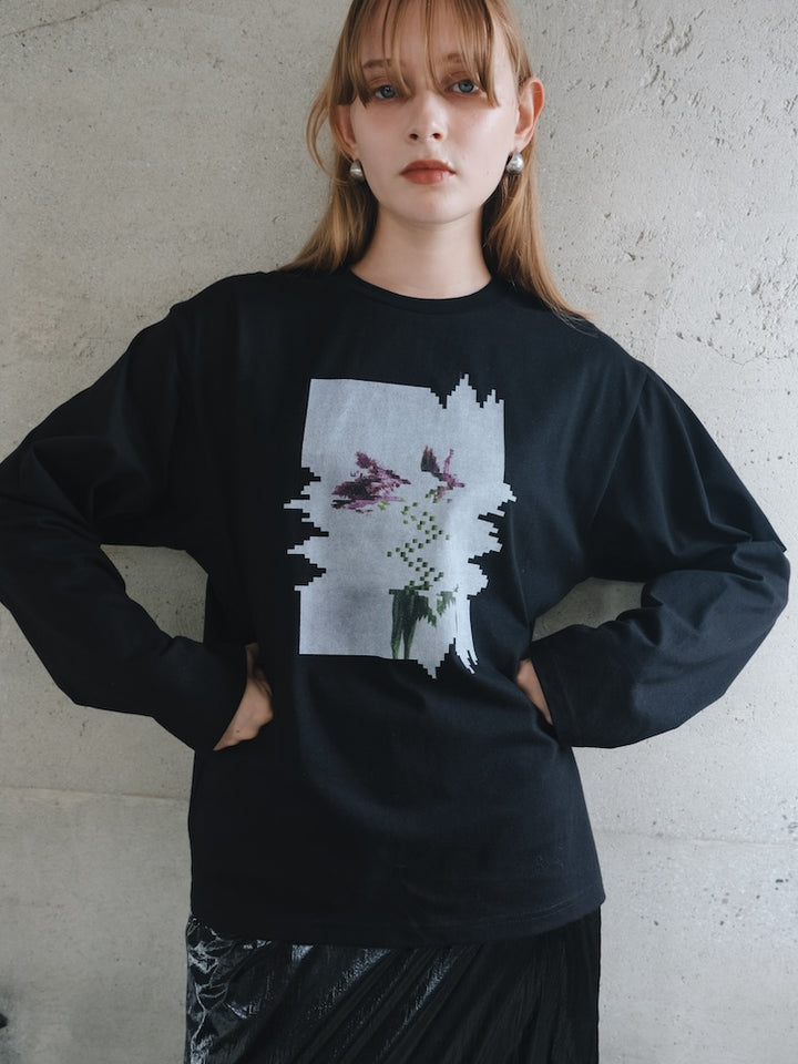 モデル身長:174cm / カラー:Black Pixely