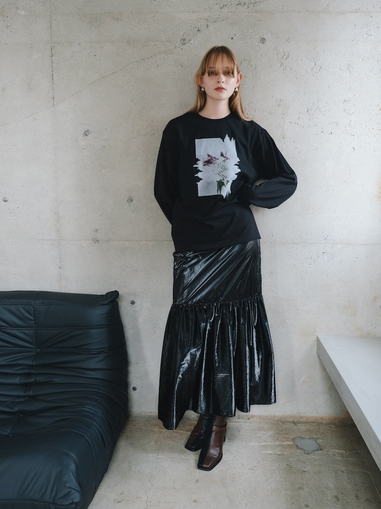 モデル身長:174cm / カラー:Black Pixely