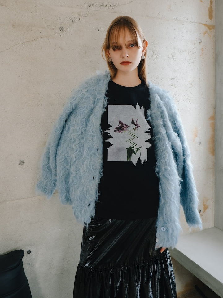 モデル身長:174cm / カラー:Black Pixely