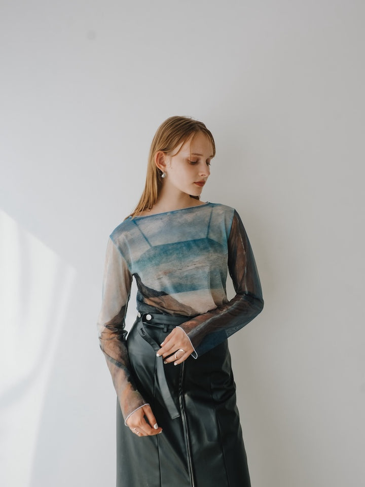 モデル身長:174cm / カラー:03 東台灣臨海道路