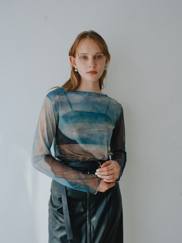 モデル身長:174cm / カラー:03 東台灣臨海道路