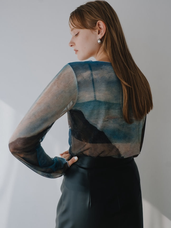 モデル身長:174cm / カラー:03 東台灣臨海道路