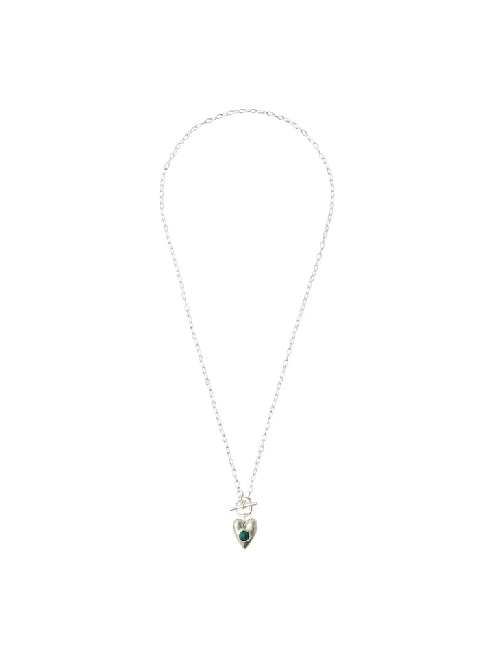 カラー:Silver × Malachite (Green)