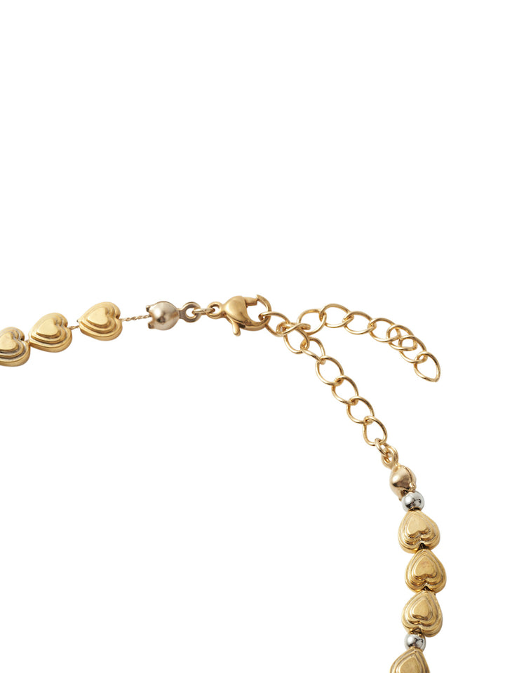 Vintage Parts Heart Necklace