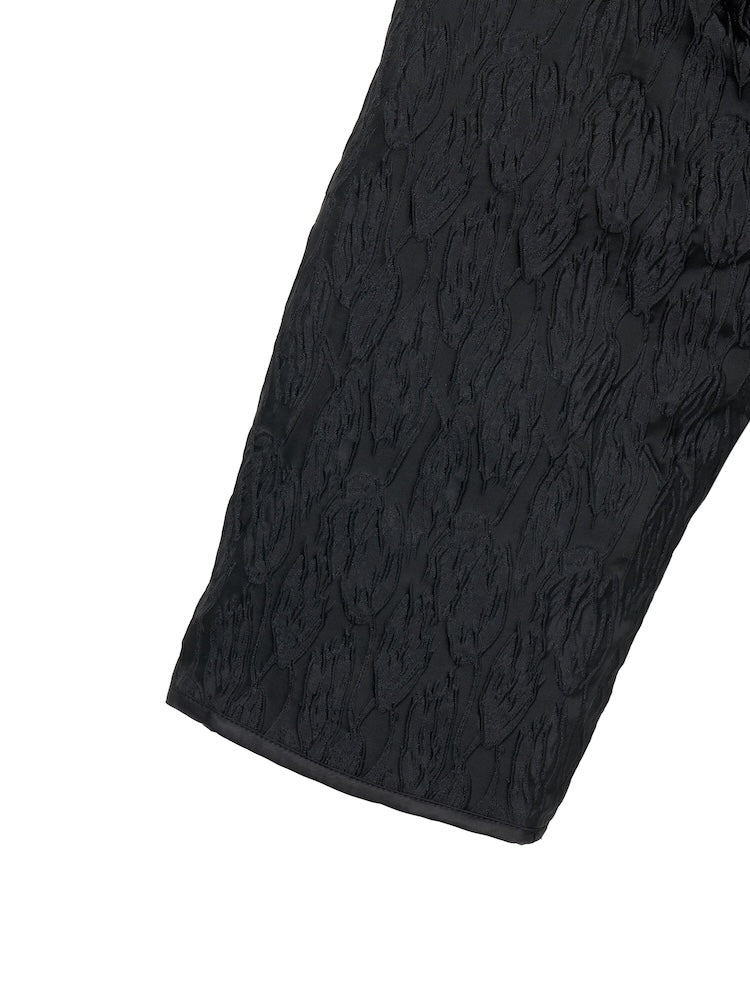 Jacquard Padded Coat