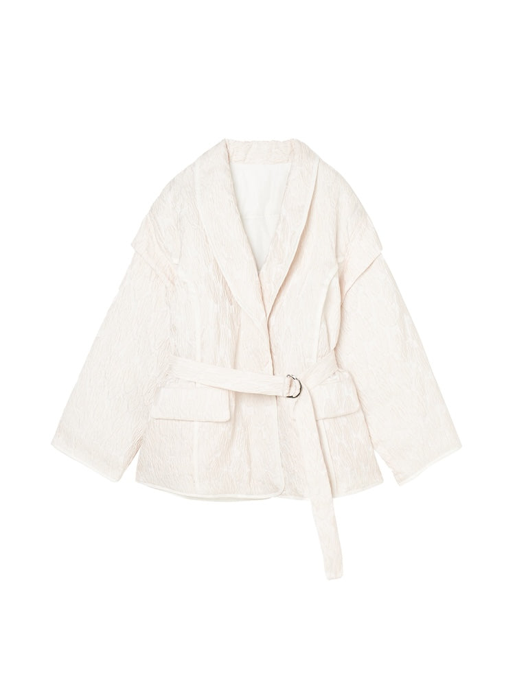 Jacquard Padded Coat