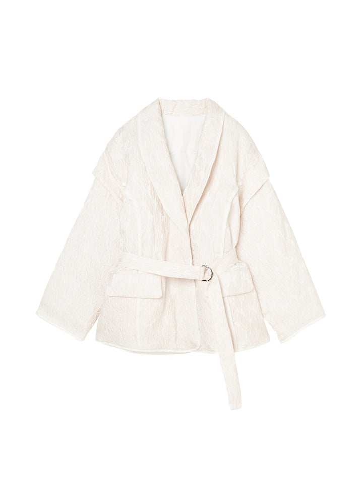 Jacquard Padded Coat