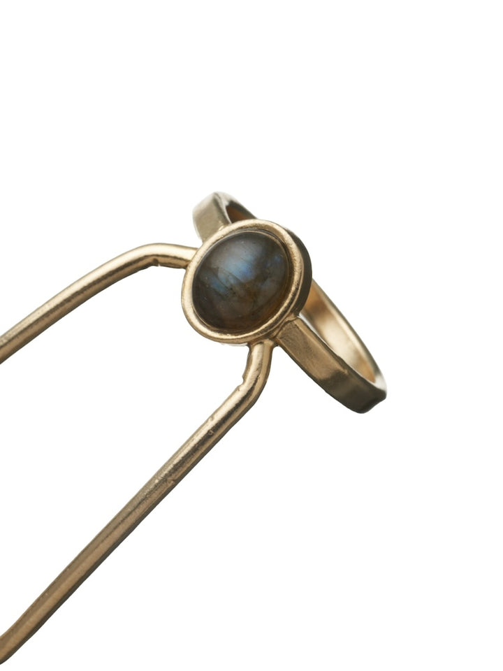 カラー:Gold × Labradorite (Gray)