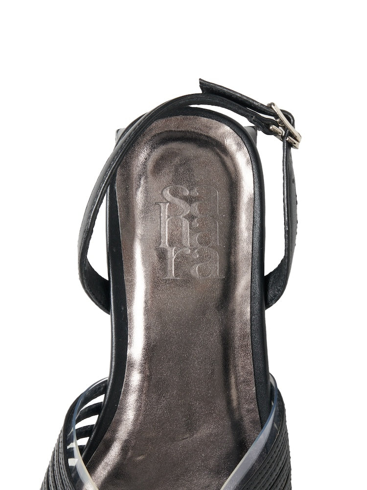 カラー:Black / サイズ:S, M, L