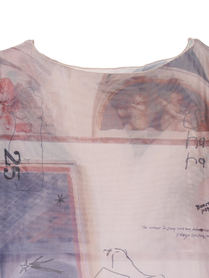 sahara×KOTOKA IZUMI Sheer Top / 01 Ceiling mural