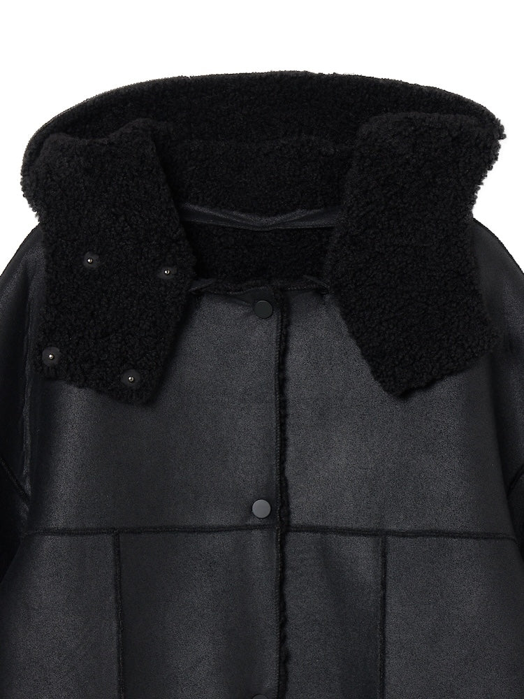 Reversible Hooded Coat