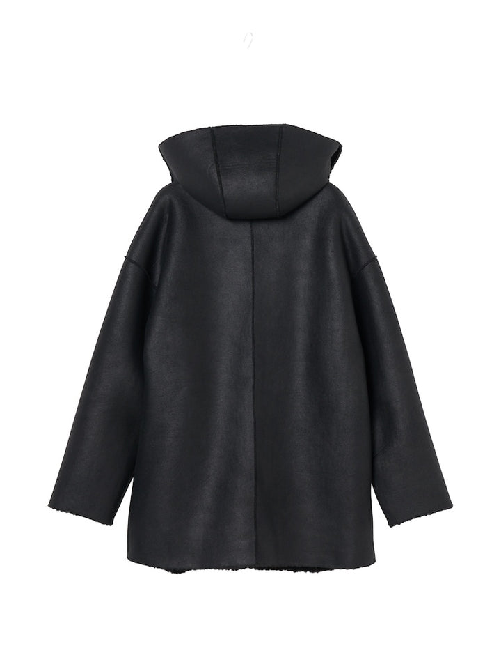 Reversible Hooded Coat