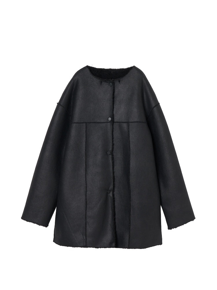 Reversible Hooded Coat