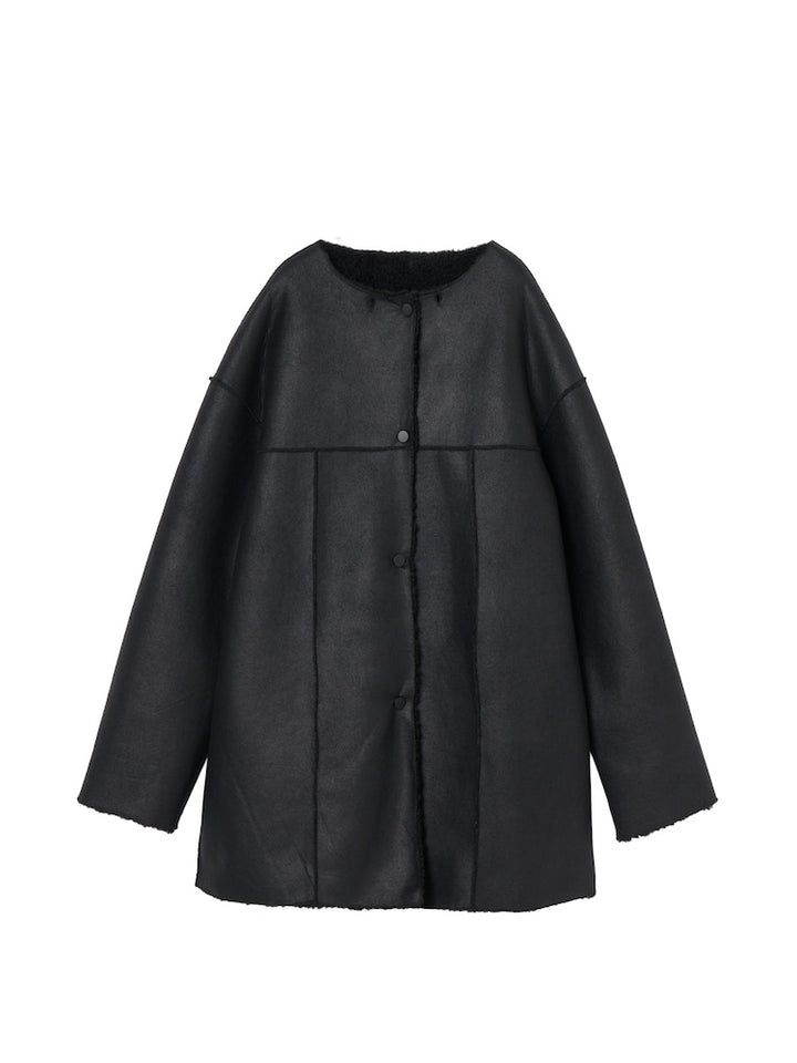 Reversible Hooded Coat