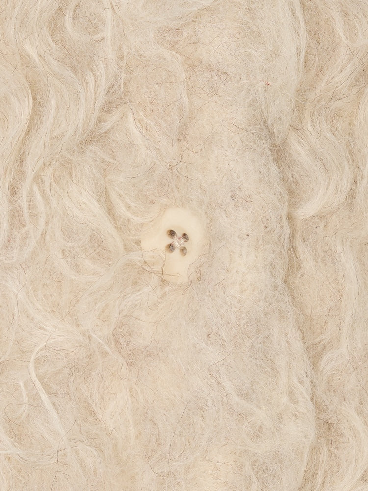 【11月お届け】Carl Shaggy Knit Cardigan