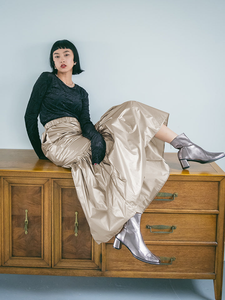 モデル身長:170cm / カラー:Gold