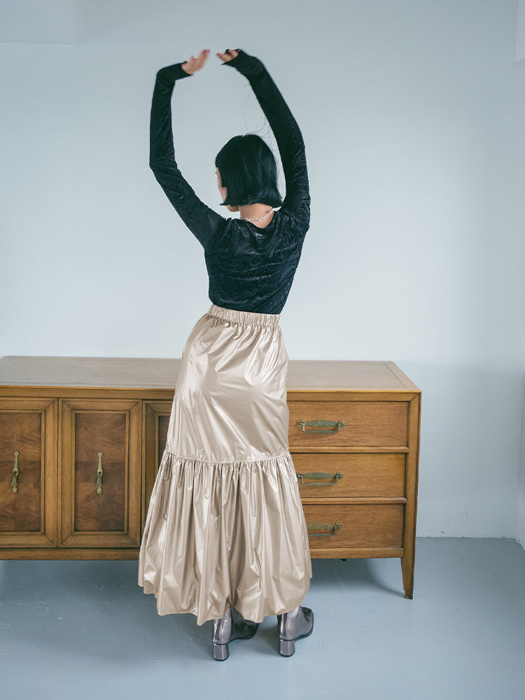 モデル身長:170cm / カラー:Gold