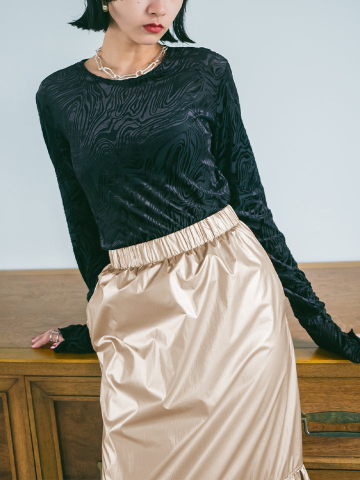 モデル身長:170cm / カラー:Gold