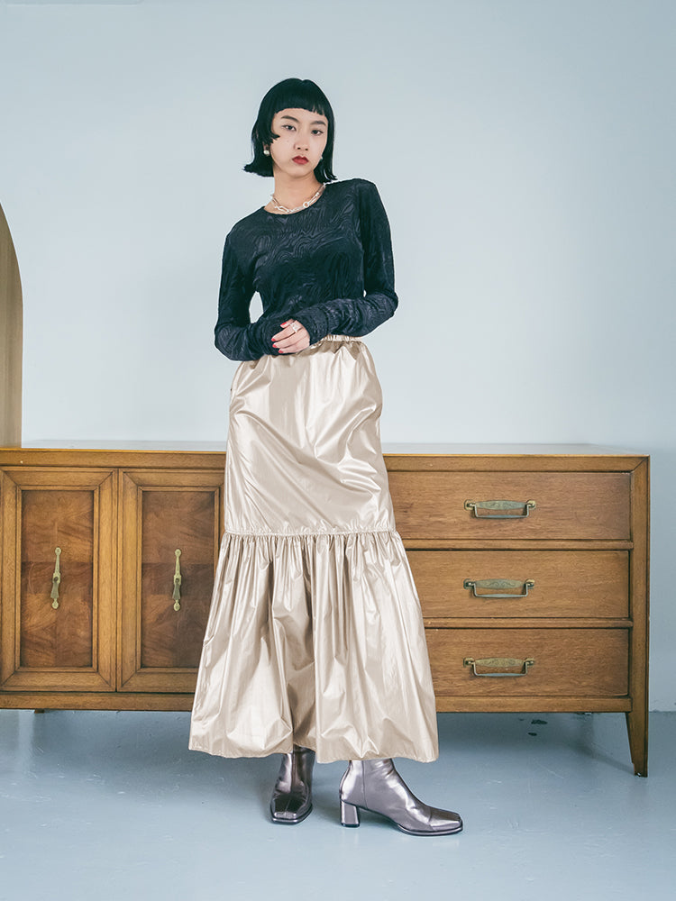 モデル身長:170cm / カラー:Gold