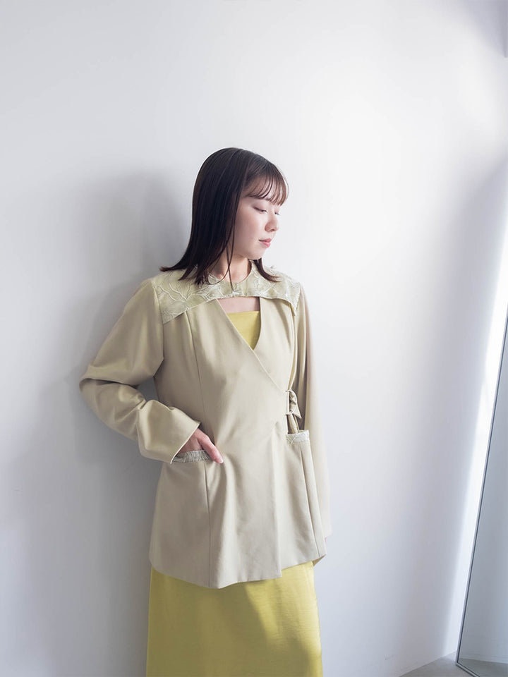 モデル身長:154cm / カラー:Pistacchio