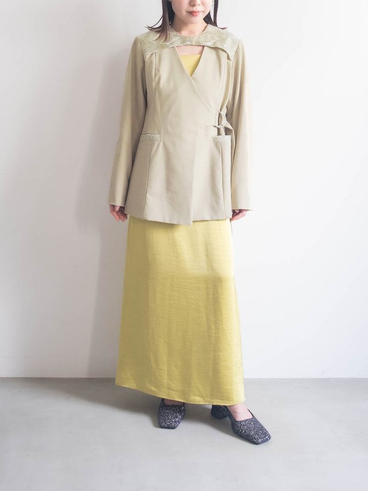 モデル身長:154cm / カラー:Pistacchio