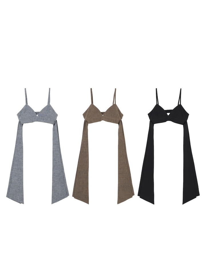 【WEB限定】Side Ribbon Bra Bustier