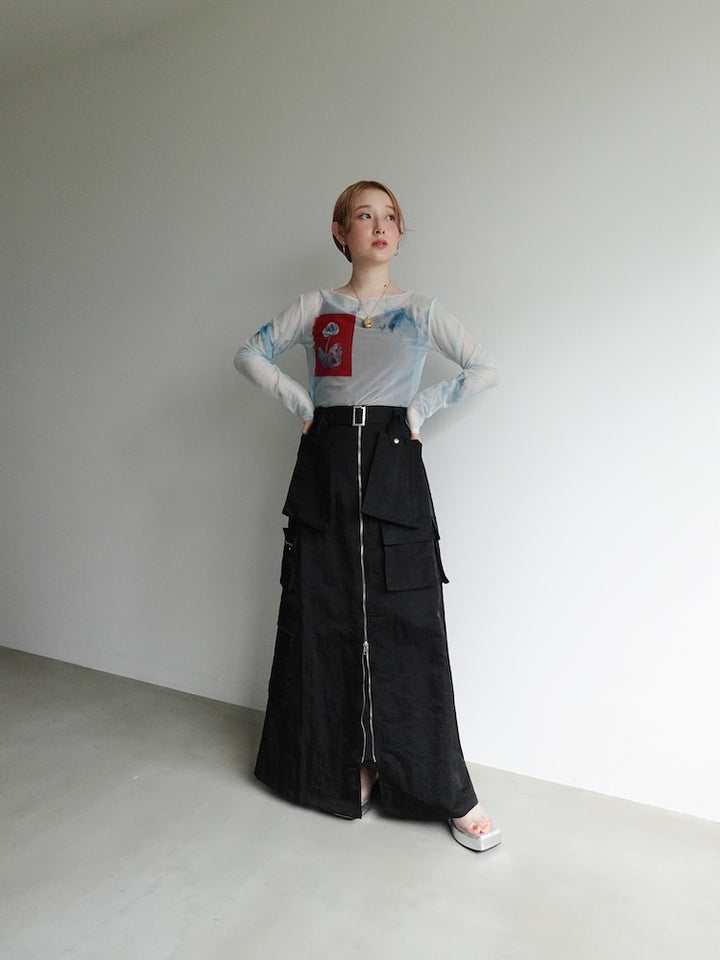 モデル身長:153cm / カラー:Black