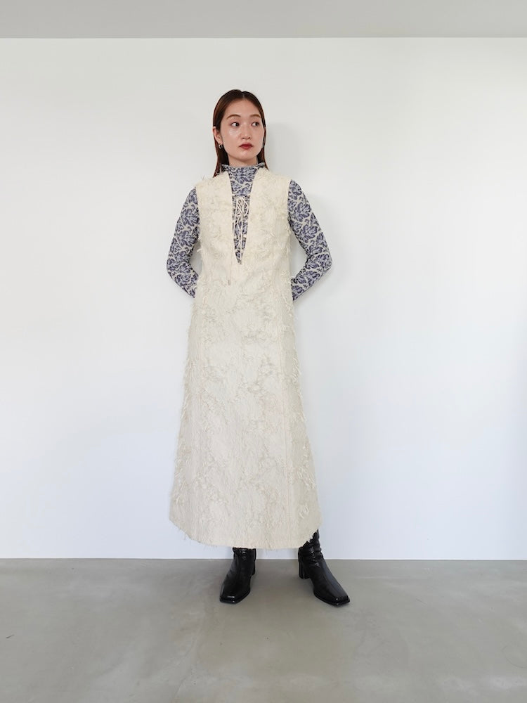 モデル身長:168cm / カラー:Ivory