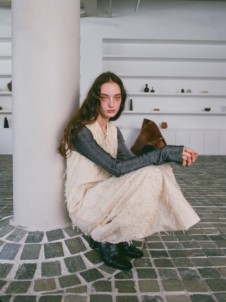 モデル身長:174cm / カラー:Ivory