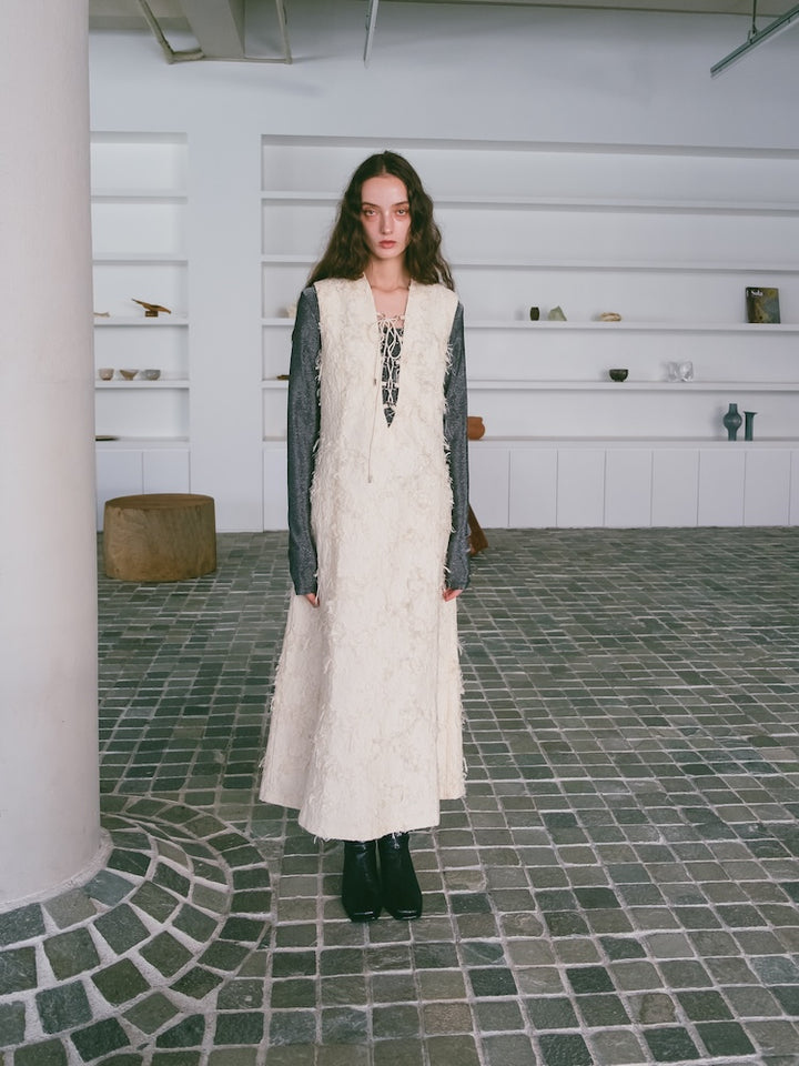 モデル身長:174cm / カラー:Ivory