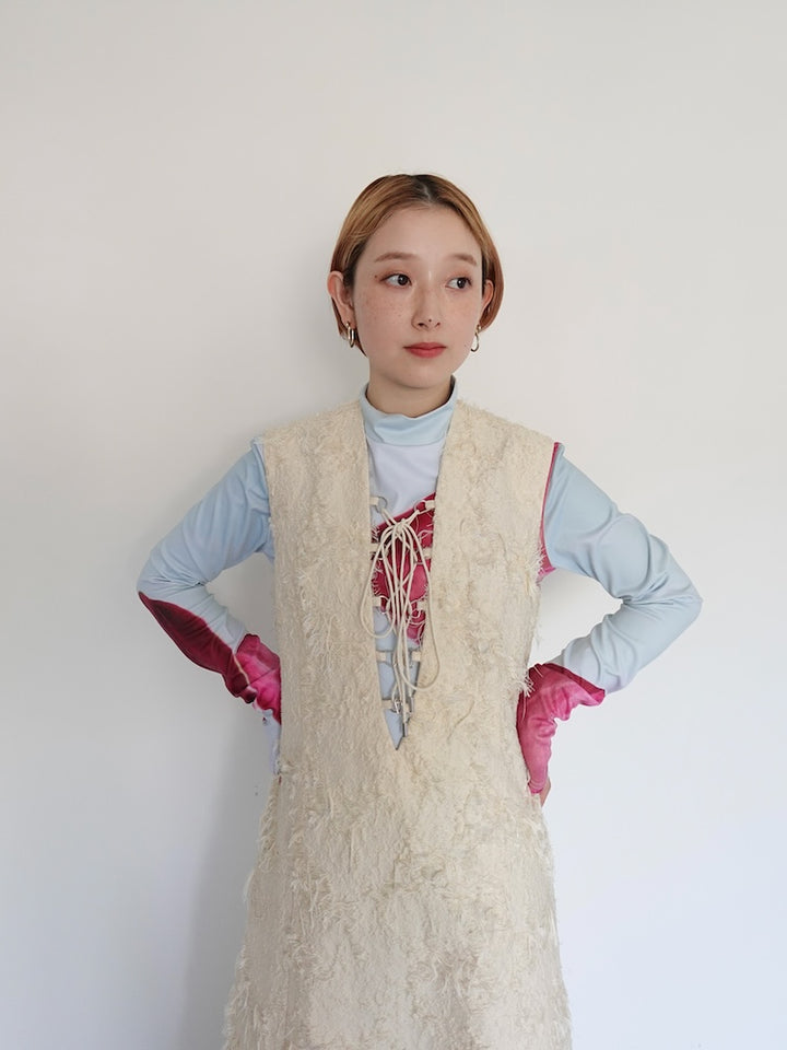 モデル身長:153cm / カラー:Ivory