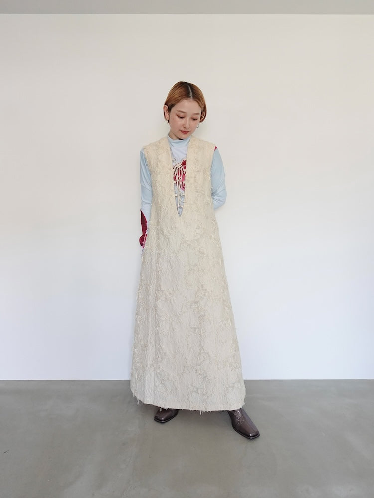 モデル身長:153cm / カラー:Ivory