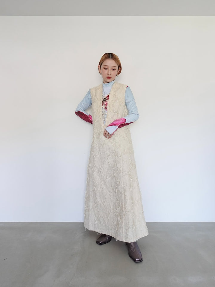 モデル身長:153cm / カラー:Ivory