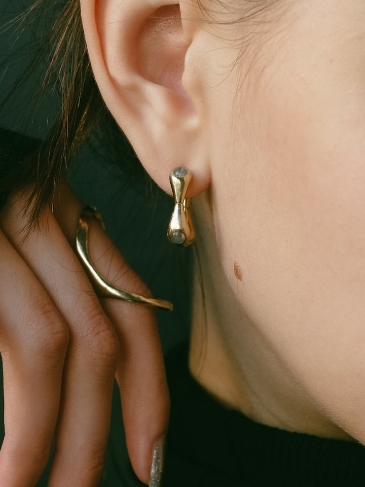 カラー:Gold × Labradorite (Gray)