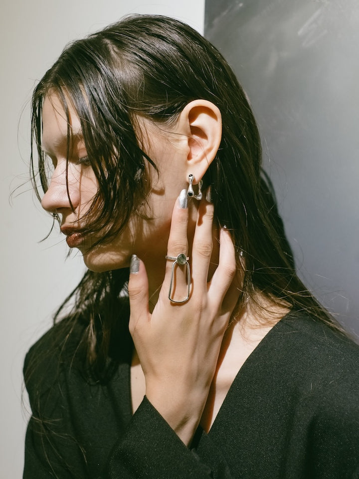 カラー:Silver × Labradorite (Gray)