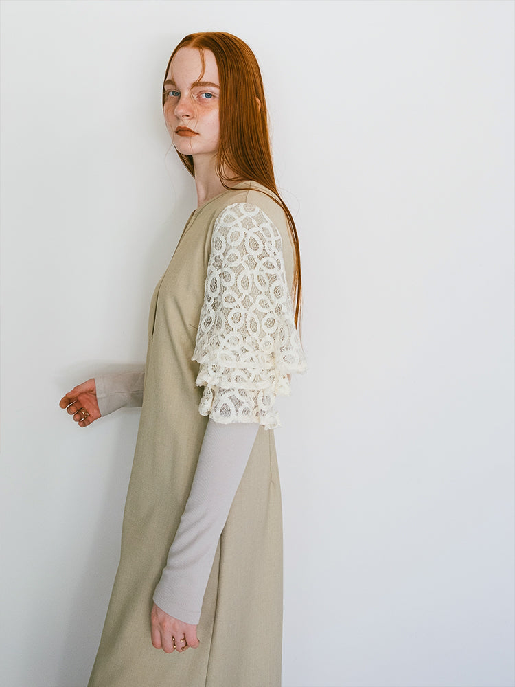 モデル身長:172cm / カラー:Beige