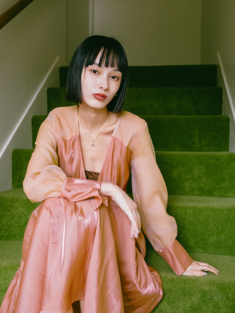 モデル身長:166cm / カラー:Orange