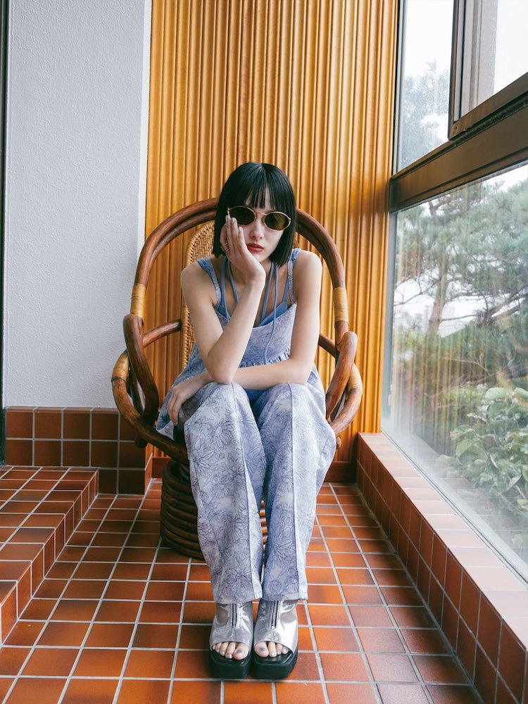 モデル身長:166cm / カラー:LightBlue