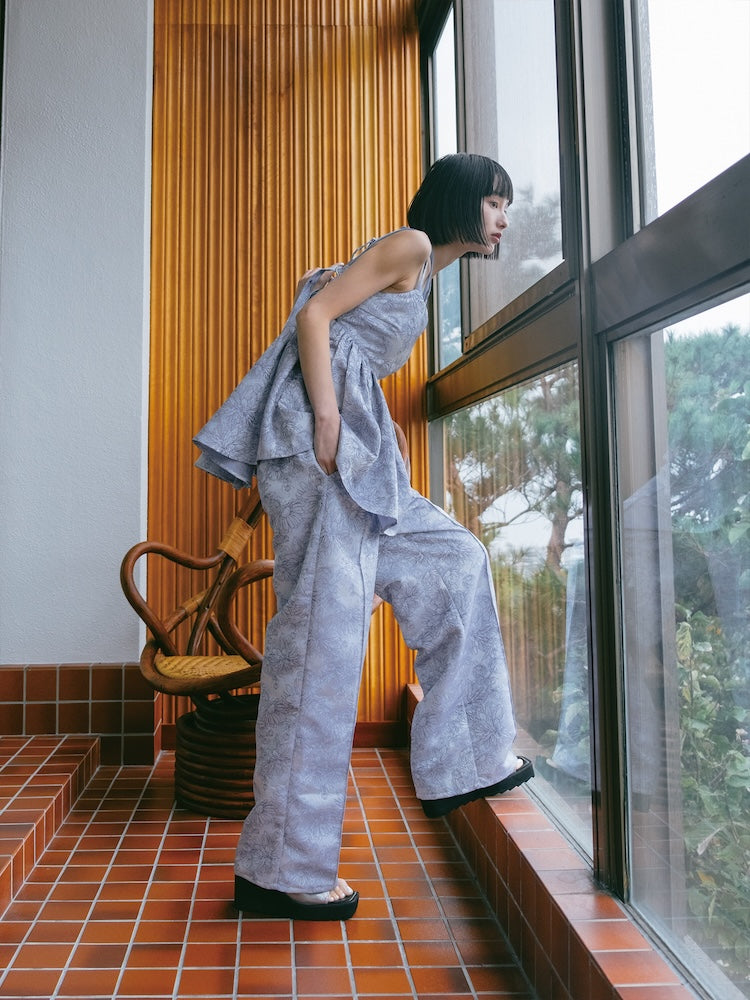 モデル身長:166cm / カラー:LightBlue