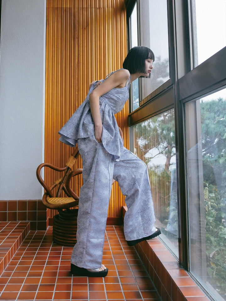 モデル身長:166cm / カラー:LightBlue