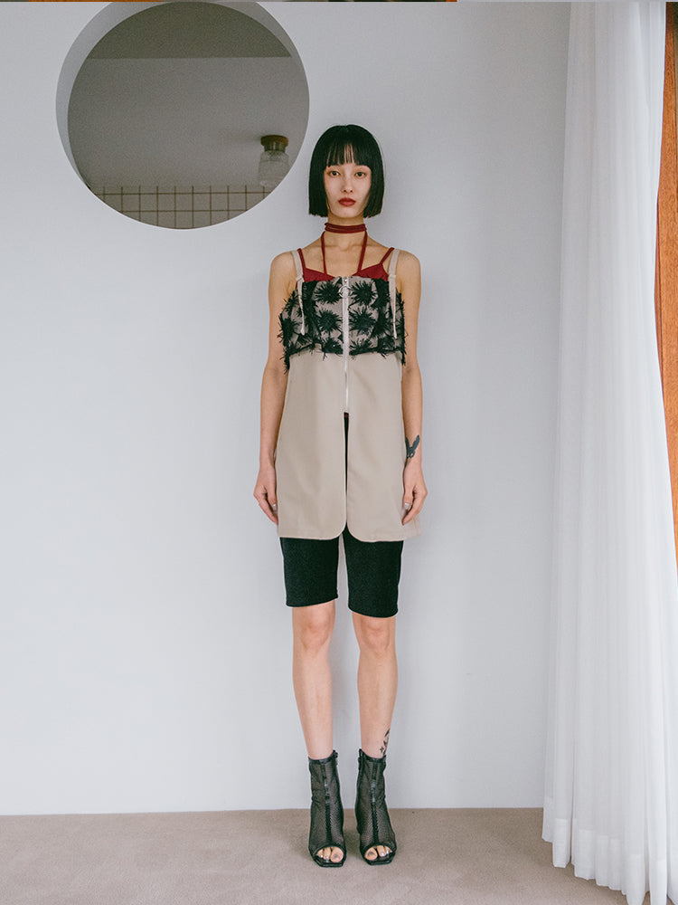 モデル身長:166cm / カラー:Beige