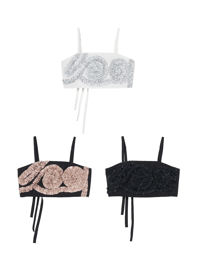 Gathering Tape Bustier