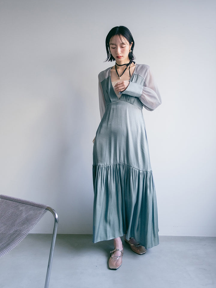 モデル身長:165cm / カラー:GrayBlue