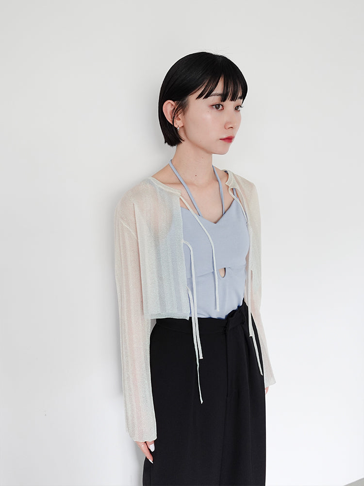 モデル身長:162cm / カラー:BlueGray
